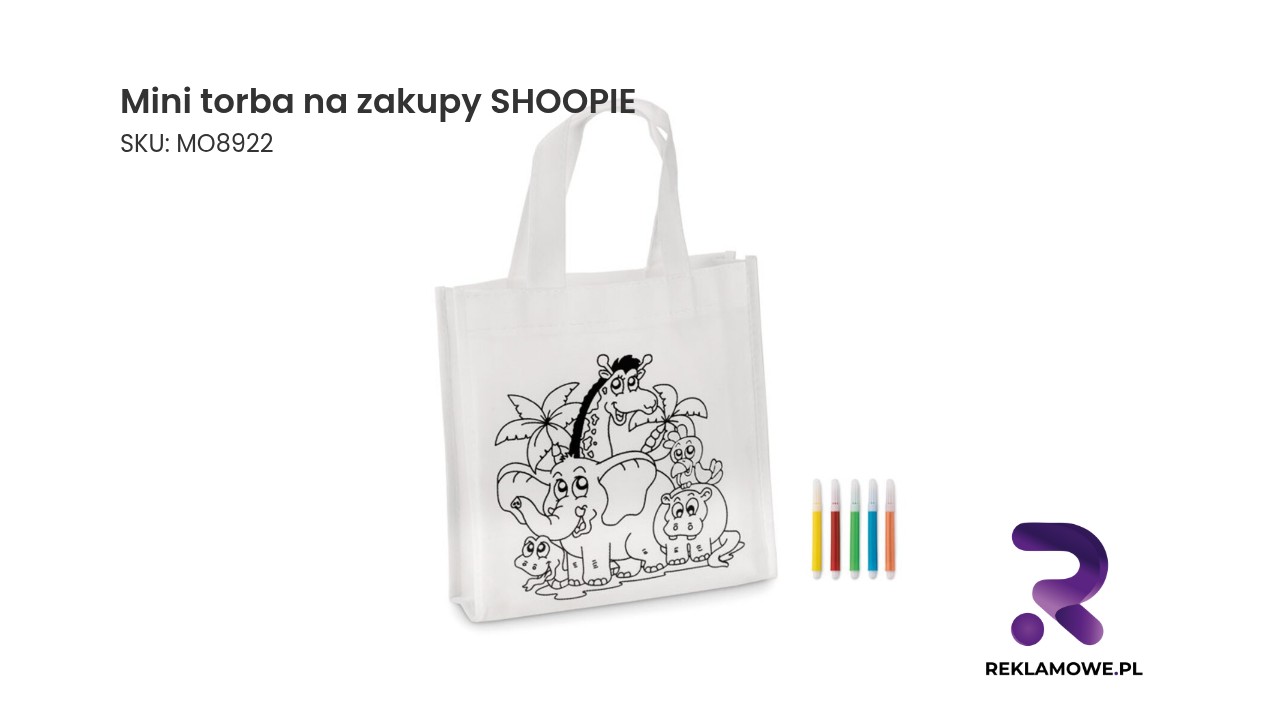 Mini torba na zakupy SHOOPIE w rozmiarze podręcznym