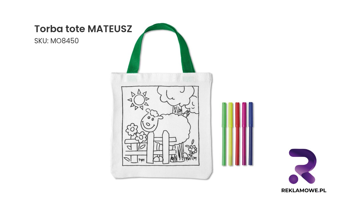 Torba tote MATEUSZ w kolorze naturalnym