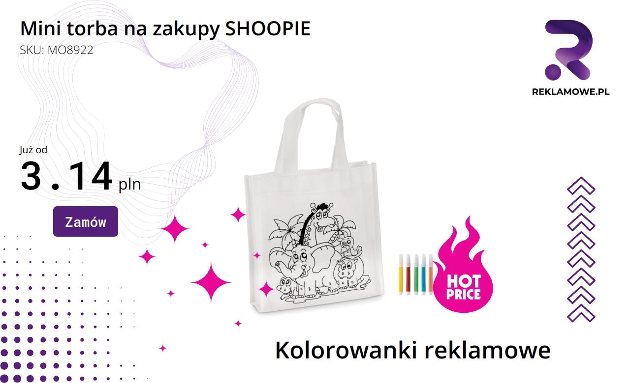 Mini torba na zakupy SHOOPIE