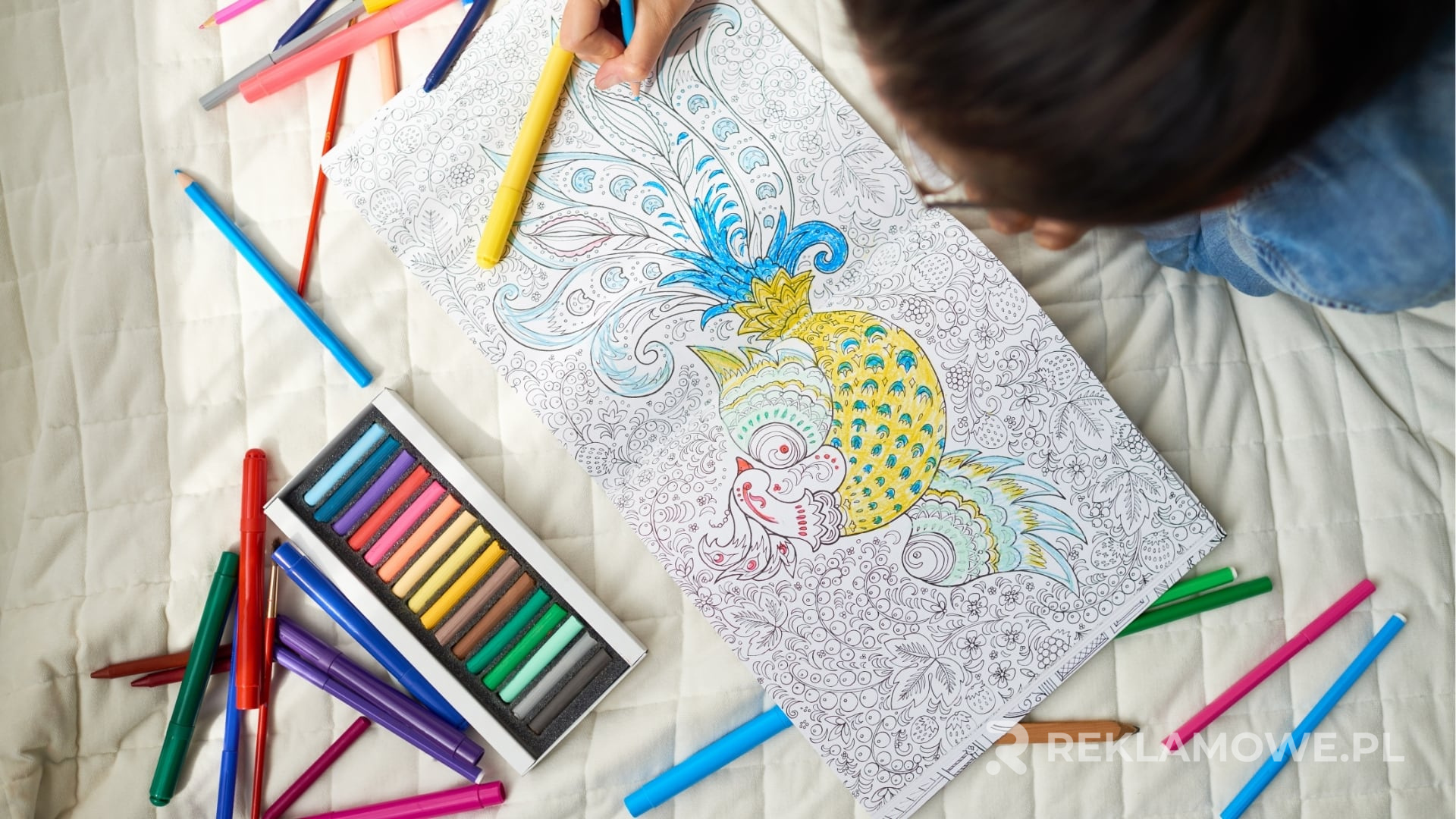 Personalizowane kolorowanki reklamowe