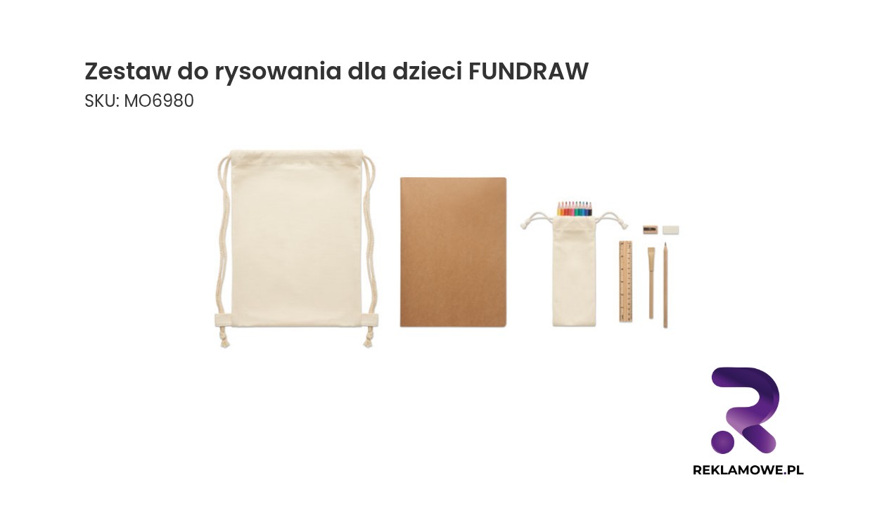 Zestaw do rysowania dla dzieci FUNDRAW - kreatywny komplet do rysowania i malowania dla najmłodszych